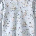 thumbnail image 4 of CAUYDY Newborn Girl Bodysuit 0 3 6 9 Months 1T 2T Baby Romper for Boy Infant Long Sleeved Sleepers Preemie Fall Winter Pajamas Sizes 6-9 Months,Light Blue, 4 of 4