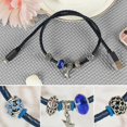 thumbnail image 3 of Lighten to Usb Charging Cable Mobile Phone Cables Leather Braided, 3 of 7
