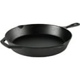 thumbnail image 4 of Ozark Trail 12" Pre-Seasoned Cast Iron Skillet with Handle and Lips, 4 of 5