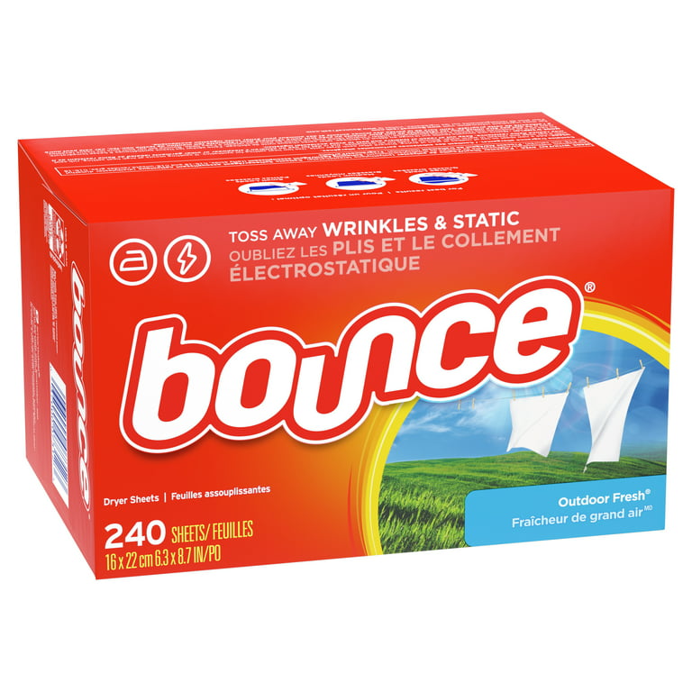 Bounce Fabric Softener Dryer Sheet Outdoor Fresh - Wholesale - 10 Pack  (3200 ct)