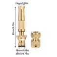 thumbnail image 6 of Hvmvliv Garden Hose Nozzle All Copper Car Wash Water Nozzle Direct Spray Garden Direct Spray 4-Point Water Connection 6-Point Water Connection Garden Supplies A, 6 of 6
