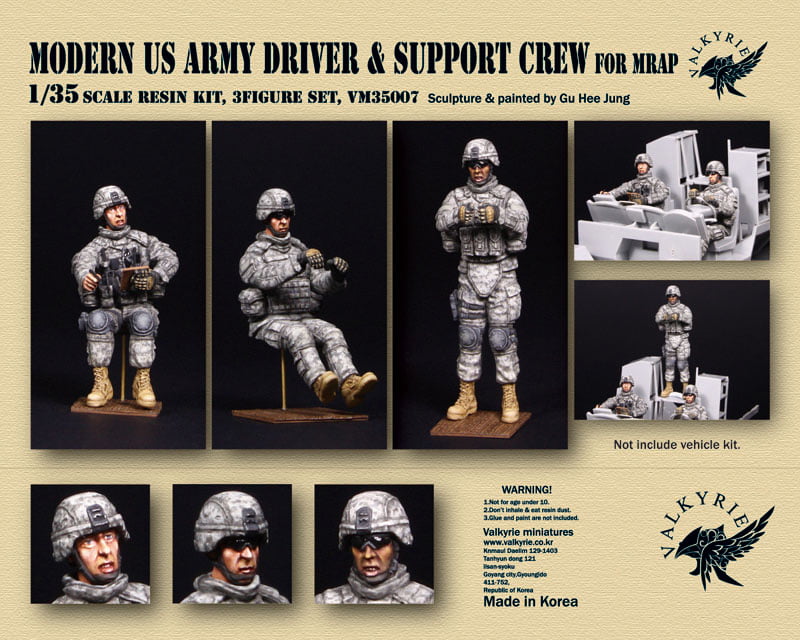Unpainted 1/35 Resin Figure Model Kit Modern Female Soldier Unassembled Military 