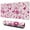 Pink Breast Cancer-3, variant on Long Mouse Pads for Desk,Pink Breast Cancer and Love Desk Mats on Top Of Desks, Desk Mouse Pad Extra Large with 3mm Non-Slip Base and Stitched Edge for Gaming,Office,Work,Home 47.3x23.6in
