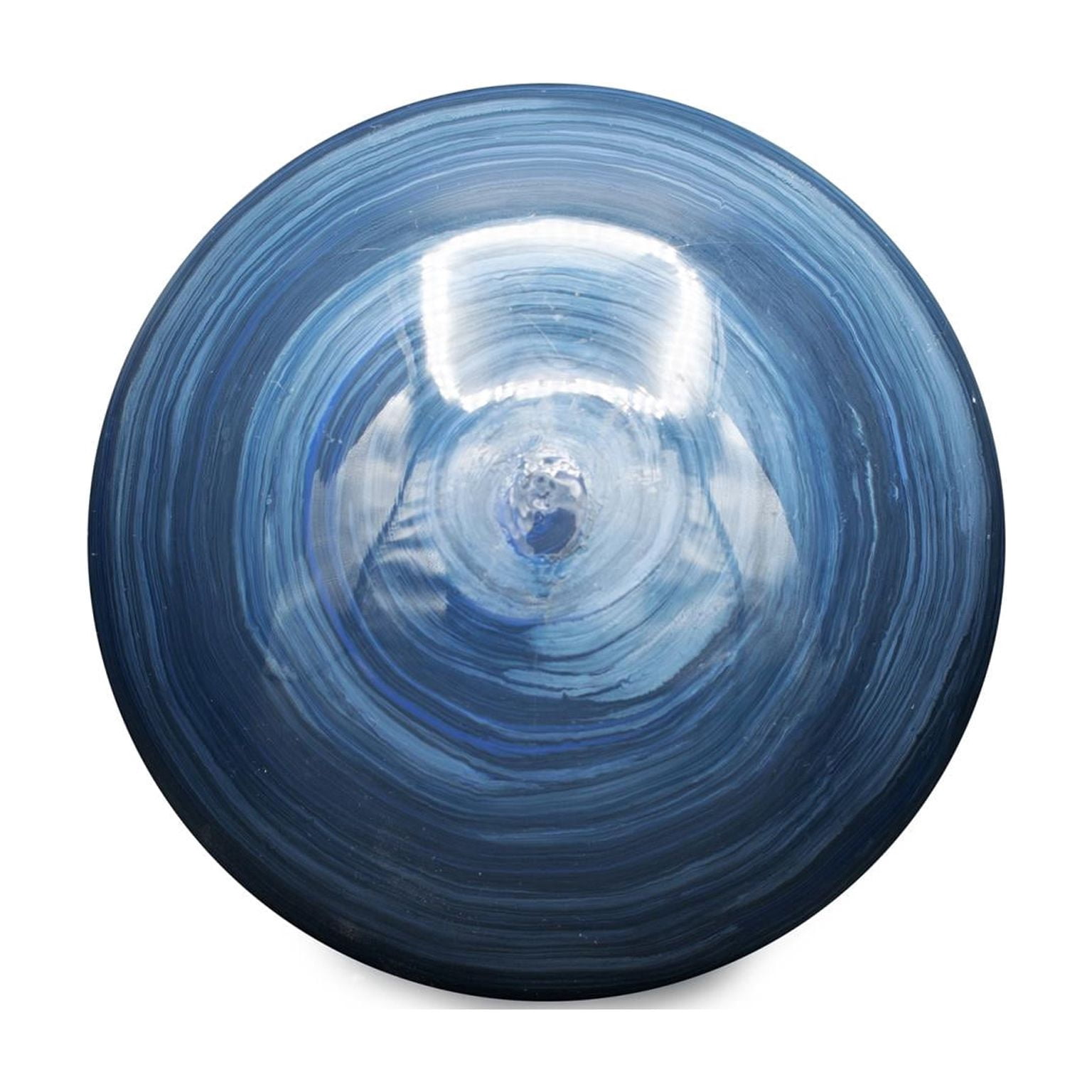 Madagascar Sapphire Decorative Metal Orbs- Medium