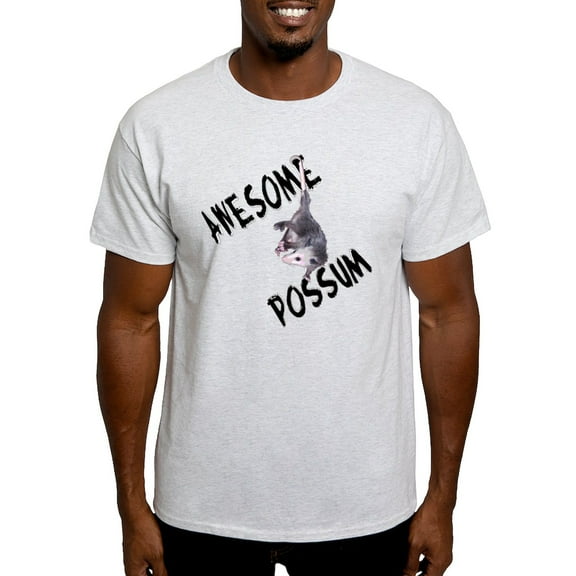 CafePress - Awesome Possum Light T Shirt - Men's Classic Graphic T-Shirt