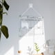thumbnail image 1 of Hanging Erasable Acrylic Weekly Plan Note Board Lanyard Message Board Monthly Plan Memo Board, 1 of 7
