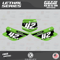 thumbnail image 3 of Kalair GFX Graphics Kit for Kawasaki KX100 (2001-2013) Lethal Series, 3 of 5