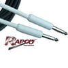 Rapco PR-20 Guitar/Instrument Cables, Set of 2
