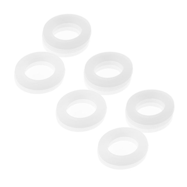 15Pcs O Anneaux Chauffe-Eau Joint Joint Plat en Silicium Rondelle Insipide Avirulent (3/4)