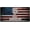 American flag, variant on Large Mouse Pad 31.4 x 15.7inches 3mm XXL Extended Gaming Mouse Pad Mat with Non-Slip Base Stitched Mousepad for Computer,Office,Keyboard and Laptop-Waves，Waterproof Desk Mat