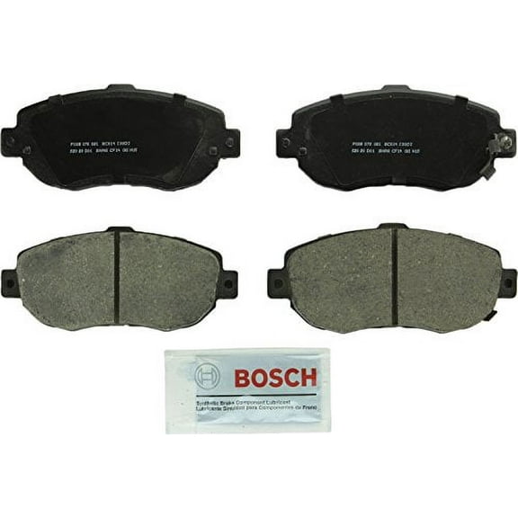 Bosch BC619 QuietCast Premium Ceramic Disc Brake Pad Set For Lexus: 1993-2005 GS300, 1998-2000 GS400, 2001-2005 GS430, 2001-2005 IS300, 2002-2010 SC430; Toyota: 1993-1998 Supra; Front