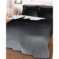 thumbnail image 3 of Quilts Twin Size, Night Stars Moon Soft Comforter Bedding Set for Bed, Modern Abstract Art Cloud Fog Lightweight Quilted Bedspread with Pillow Cover(2 Pieces) for All Season, 68x86 Inch, 3 of 6