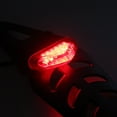 thumbnail image 4 of Garde-Boue Arrière de Moto Plaque d'Immatriculation Support avec Feu Arrière LED 12V Feu de Freinage, 4 of 6