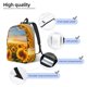 thumbnail image 3 of Fotbe Beautiful Golden Sunflower Field Mochila de Lona con Estampado, Mochila Duradera, Mochila Versátil de Alta Calidad, Mochila Compacta Vintage-Medium, 3 of 5