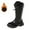 Black, variant on REDARER Autumn Children Girls Sports Shoes Flat Thick Bottom Non Easy to Wear PU Upper Comfortable Boots,Winter Boots,Girls Boots,Size:3-3.5 Years