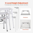 thumbnail image 4 of Escalera plegable de acero Work Platform VEVOR, 39 x 12 cm, 180 kg, 4 of 9