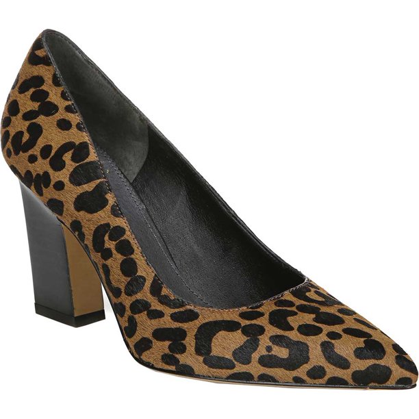 franco sarto ridna genuine calf hair pointed toe pump