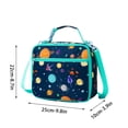 thumbnail image 2 of Back to School Backpack Savings! Dvkptbk Can Be Crossbody Snack Fruit Fresh-keeping Lunch Bag Cartoon Shark Dinosaur Portable Thermal Bag, 2 of 6
