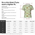 thumbnail image 4 of Bixox Men's Cute Chubby Frog Printed Short Sleeve Skinny Athletic T-Shirt, 4 of 6