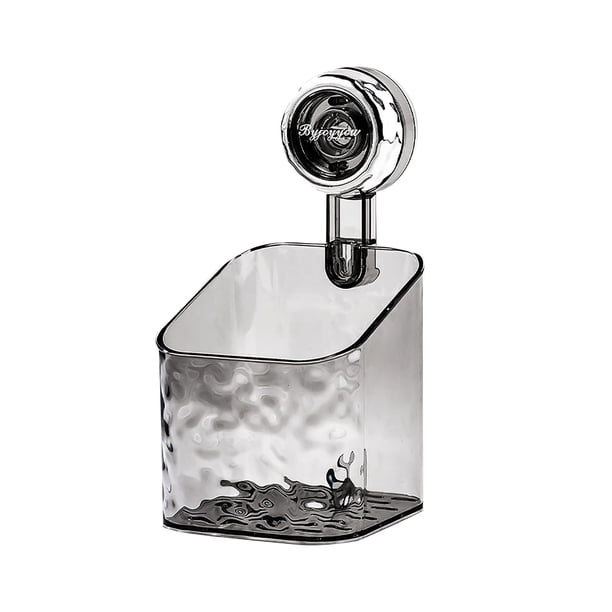 Estante con ventosa para fregadero de baño, caja de almacenamiento con ventosa, lavabo de pared para baño, cuarto de ducha, sin necesidad de perforar