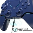 thumbnail image 2 of Control de Juego Wireles para P4/ProPC/Slim, Joystick Remoto Bluetooth con Luz LED Turbo/vibración Dual/sensor de Movimiento de 6 Ejes Azul, 2 of 8