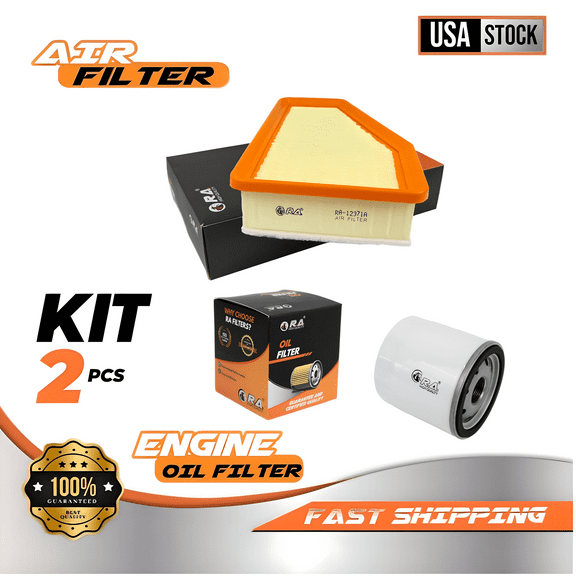 Engine Oil & Air Filter Set for Jeep Cherokee 2019 - 2023 L4 2.4L Limited Sport