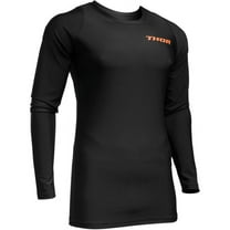 Thor Comp Mens Base Layer Long Sleeve Top Black LG/XL