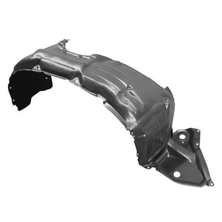 Toyota 4runner Fender Replacement - CPP Replacement Fender Liner TO1249194 for 2014-2017 Toyota Highlander