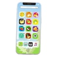 thumbnail image 1 of bedienty Educational Toy Gift Kids Simulator Music Cell Phone for Developmental Learning Light LED blue 12.5 x 6 x 0.8cm 1Set, 1 of 6
