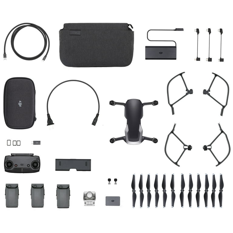 DJI Mavic Air Fly More Combo (Onyx Black) Drone Combo 4K Wi-Fi