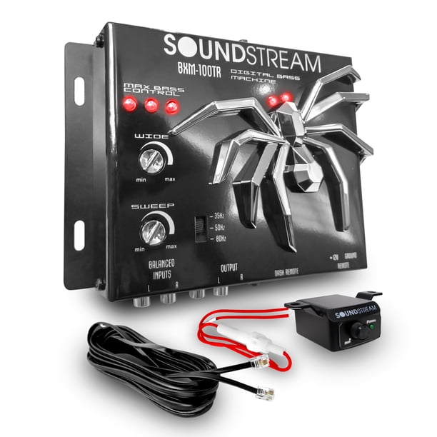Epicentro Soundstream BXM-100TR para Restaurar Bajos de Carro y Camioneta