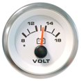 thumbnail image 2 of Sierra 62555P Premier Pro Series - Voltmeters-12 and 24 Volt: 12 Volt System, White, 2 of 3