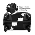 thumbnail image 4 of Xecao Milk Cow print Elastic Luggage Cover, with double-sided print , is perfect for travel, business, and daily use, 4 of 9