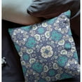 thumbnail image 4 of Love and Liberty Indoor/Outdoor Pillow with Removable Cover in Blue White 26x26, 4 of 5