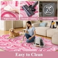 thumbnail image 5 of MeyJey 3'x 5' Shag Area Rug, Soft Fluffy Area Rugs for Kids Room Living Room Bedroom Decor Carpet, Pink, 5 of 15