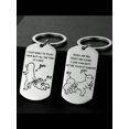 thumbnail image 5 of Humorous Stainless Steel Keychain Pendant For Valentine's Day With Personalized Engraved Text, 5 of 5