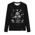 thumbnail image 4 of Simua Womens Crewneck Sweatshirt Long Sleeve Tops Cute Graphic Casual Loose Fit Pullover, 4 of 4