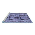 thumbnail image 2 of Ahgly Company Machine Washable Indoor Rectangle Abstract Blue Modern Area Rugs, 7' x 9', 2 of 4