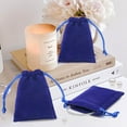 thumbnail image 2 of Small Velvet Jewelry Pouches, 20PCS Velvet Gift Bags with Drawstring, Christmas Gift Bags for Wedding Favors, Candy Bags, Party Favors, 2 of 6