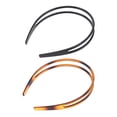 thumbnail image 2 of 2pcs Toothed Hair Bands Anti-slip Hair Hoops All-match Hair Bands Hair Decoration For Women Girls, 2 of 3