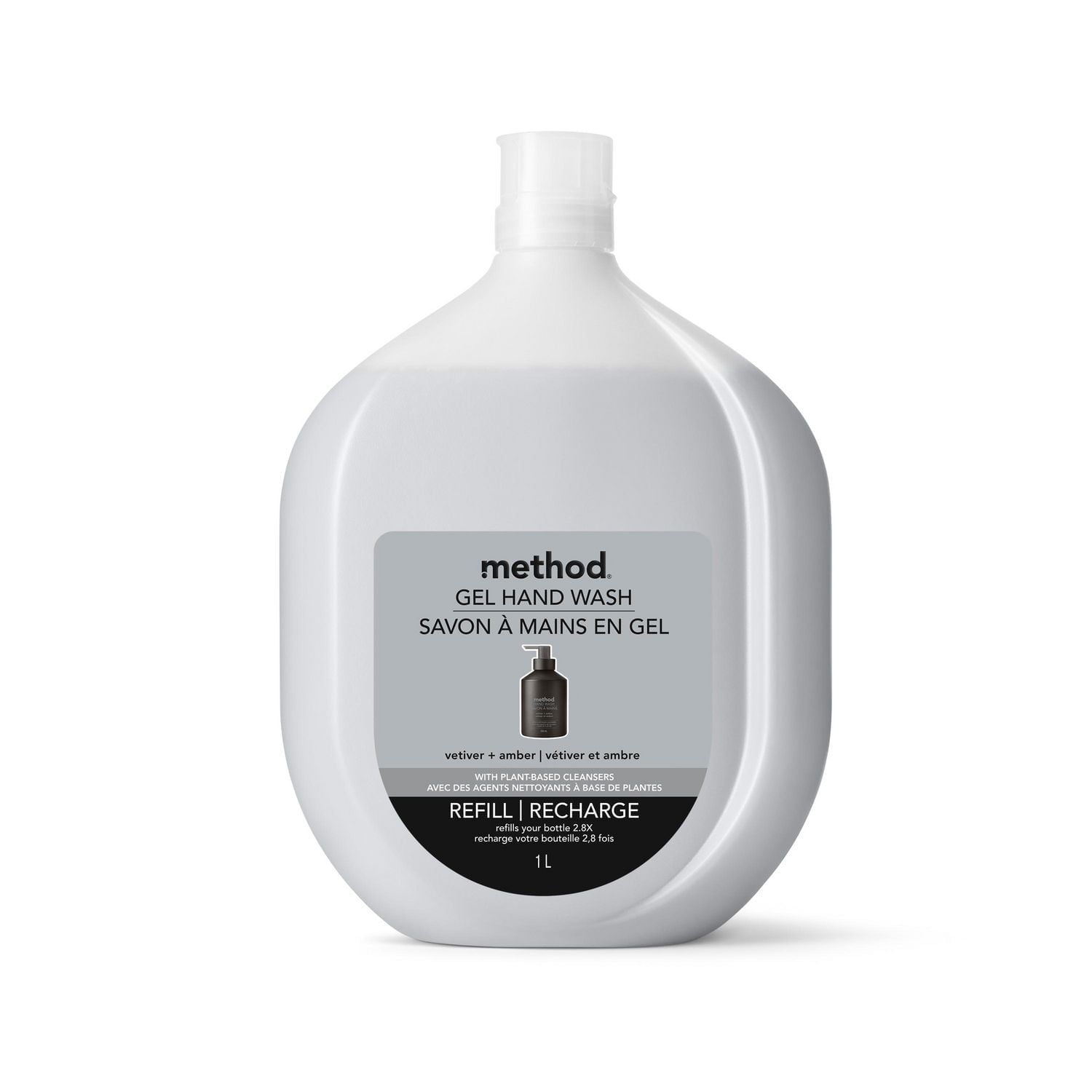 Method Gel Hand Wash Refill Vetiver Amber 1L