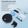 thumbnail image 2 of Robot Aspiradora, Aspiradora Robot y Trapeador con Tanque de Agua, Barredora Robot con Succión de 3000Pa, Cepillo Giratorio Flotante, Carga Automática, Apto para Cabello,Piso,Alf, 2 of 7