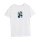 thumbnail image 4 of Camiseta para mujer de verano, elegante, ligera, con cuello redondo, para el trabajo, viajes en la calle XL, 4 of 7