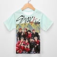 thumbnail image 6 of Boys Girls SKZ Stray Korea Ki T-Shirt Crewneck Short Sleeve Tee Shirt Tops for Kids Teens, 6 of 8