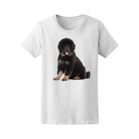 Tibetan Mastiff Puppy T-Shirt Women -Image by Shutterstock, Female Small