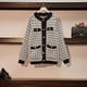 thumbnail image 1 of Chaqueta tipo suéter de manga larga con cuello en V y botones de estilo coreano elegante para otoño e invierno, combina con todo, simple y elegante para mujer, 1 of 5