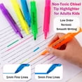 thumbnail image 4 of Teling 240 Pcs Highlighters Bulk Chisel Tip Tank Style Highlighters for School Classroom Assorted Color Fluorescent Pens for Office Shop, 4 of 7