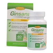 Ginsana Energy All-Natural Enegizer Softgels - 60 Ea