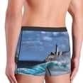 thumbnail image 5 of Fotbe Lighthouse in Havana Men’s Total Support Pouch Boxer Briefs, X-Temp Cooling, Moisture-Wicking Underwear, Regular, Long-leg and Trunk-XX-Large, 5 of 9