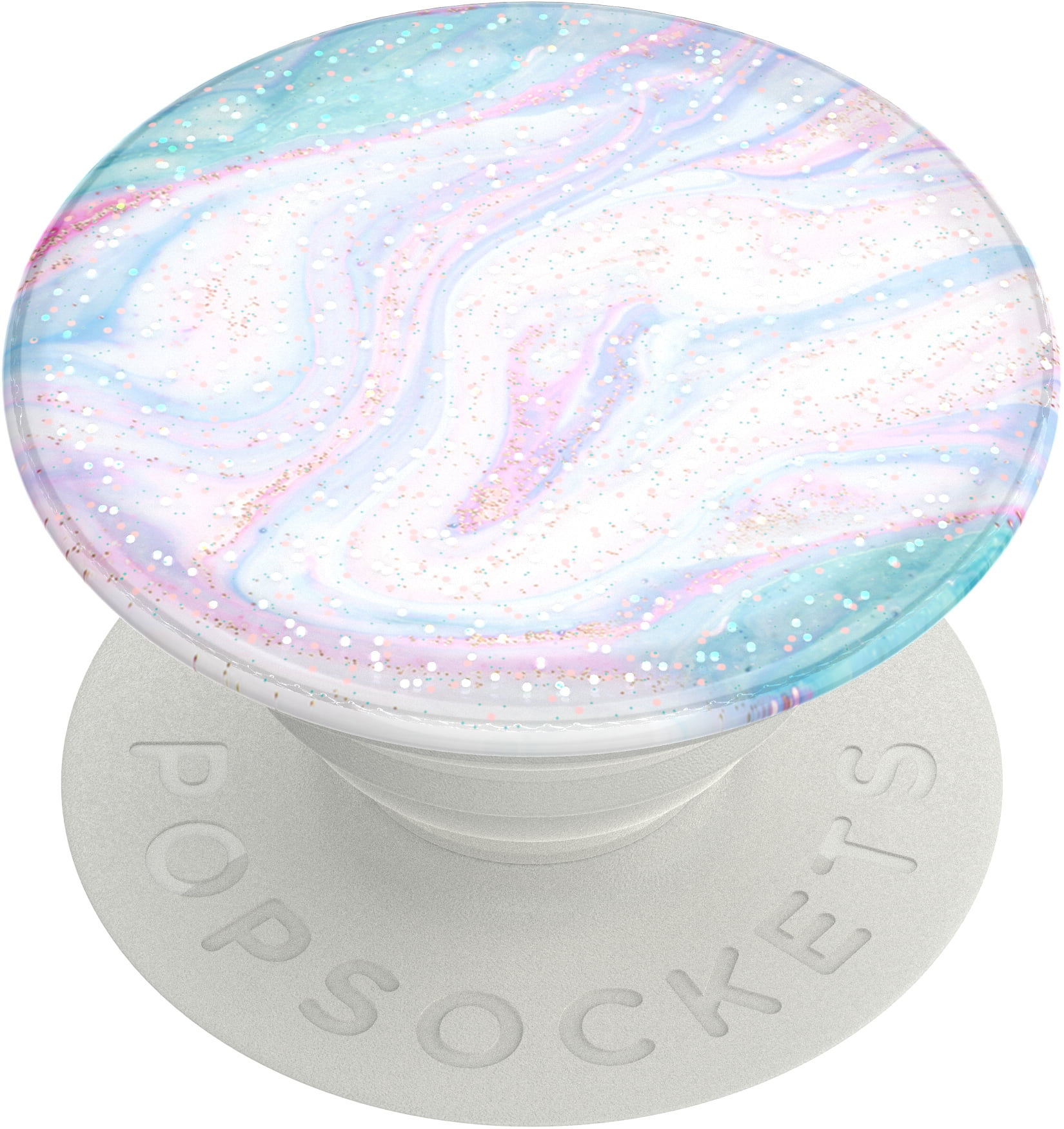PopSockets Premium Grip with Swappable Top for Cell PopGrip Glitter Moon Shadow - Walmart.com